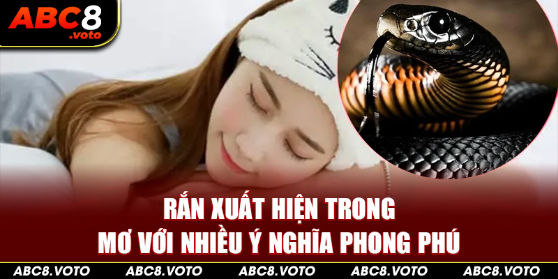 Rắn xuất hiện trong mơ với nhiều ý nghĩa phong phú