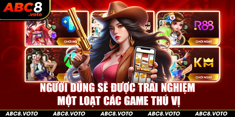 Người dùng sẽ được trải nghiệm hướng dẫn cá cược casino tại ABC8